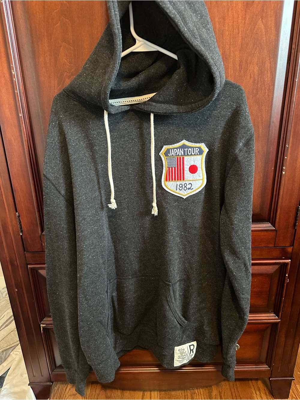 Roots of Fight, Andre the Giant, 1982 Charcoal Hooded Sweatshirt - Men's